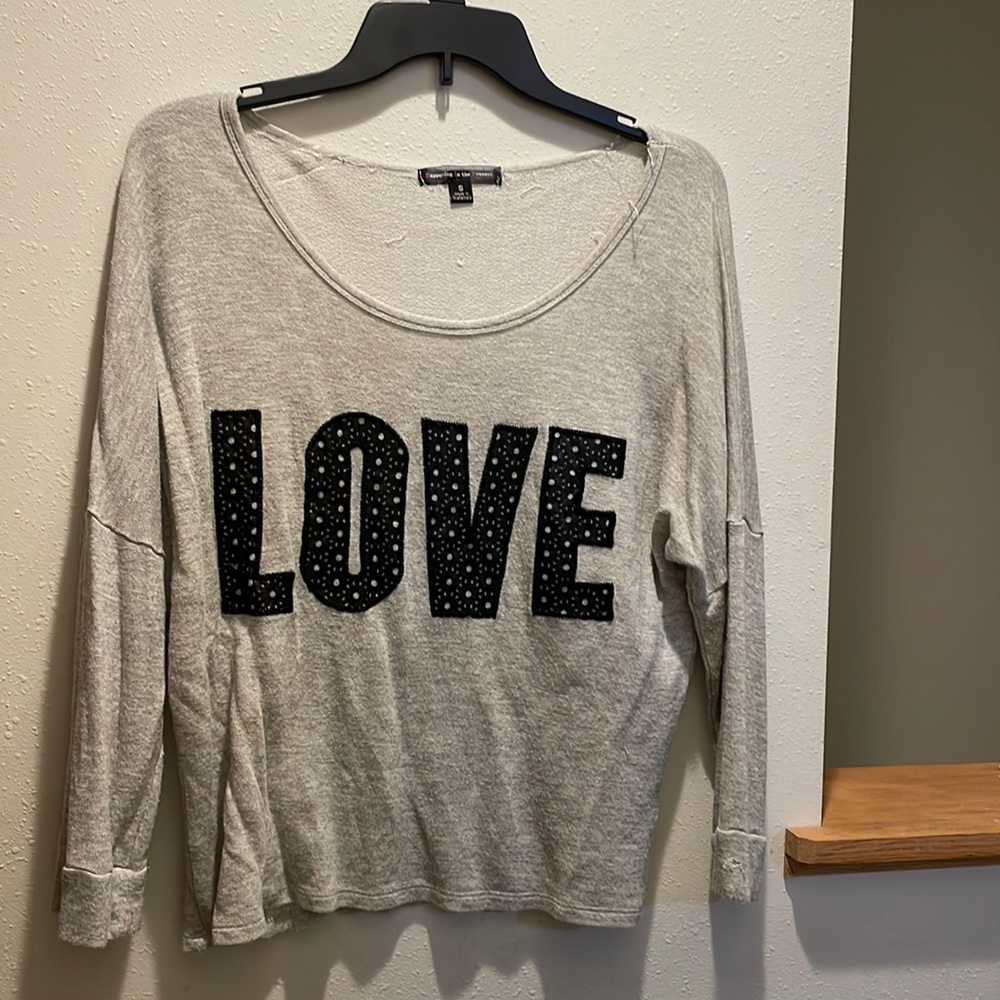 Love long sleeve shirt